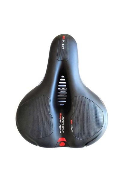 bardakcı bike Comfortable Soft City Bike Saddle – Air Ducted Design 25X18.5 cm