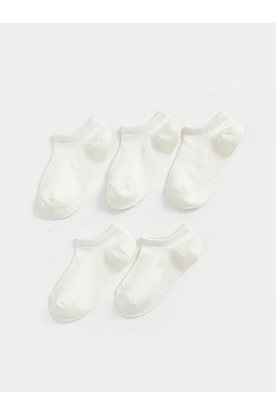 LC Waikiki New Season Basic Baby Girl Booties Socks 5-Piece - S5Bp38Z1