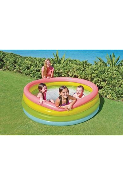 Intex Piscina 'Sun Glow' pentru Copii Ø168 x 46 cm - Intex