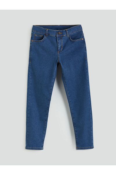 LC Waikiki New Season Boys' Jean Trousers with Adjustable Elastic Waist - S5Dp97Z4