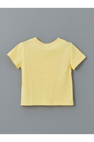 LC Waikiki New Season Crew Neck Girls' T-Shirt - S5Ey14Z1