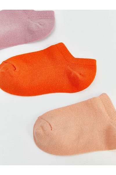 LC Waikiki New Season Basic Baby Girl Booties Socks 3-Piece - S5Ky79Z1