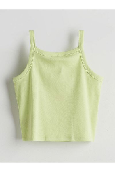 LC Waikiki New Season Square Collar Girls' Undershirt - S5Cp87Z4
