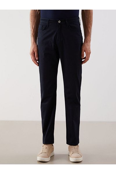 LC Waikiki New Season Standard Fit Gabardine Men's Chino Trousers - S5Cv51Z8