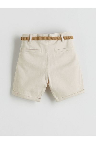 LC Waikiki New Season Belted Basic Pocket Boy's Shorts - S5O884Z1