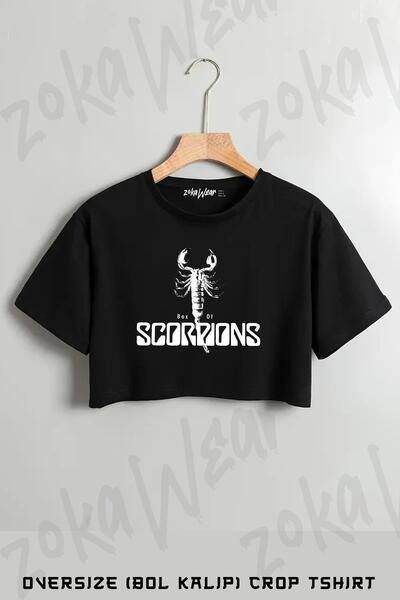 ZOKAWEAR Tricou oversize cu imprimeu Scorpions 2
