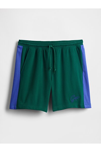 GAP Erkek Koyu Yeşil VintageSoft Sweat Şort