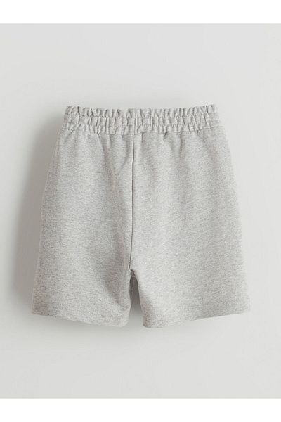 LC Waikiki New Season Printed Baby Boy Shorts with Elastic Waist - S5Iu82Z1