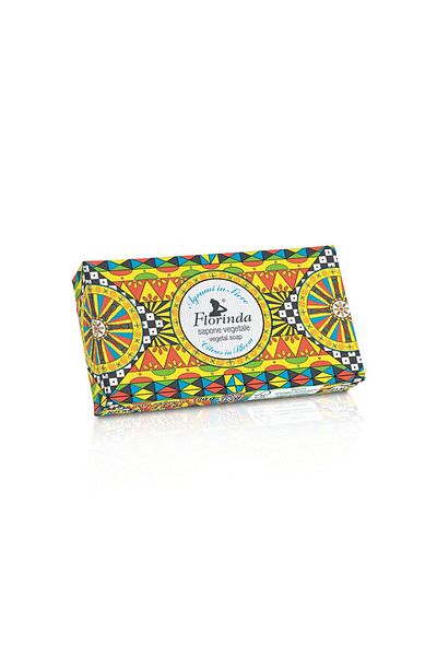 Florinda Vegetable soap Citrus in Bloom, BOTTEGHE DEL SOLE, Florinda, 100 g