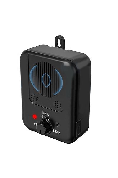 OEM Dispozitiv ultrasonic anti-lățară pentru câini, încărcare USB, negru