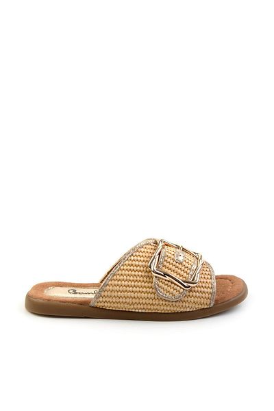 Bambi Beige Women's Slippers K 04763070828