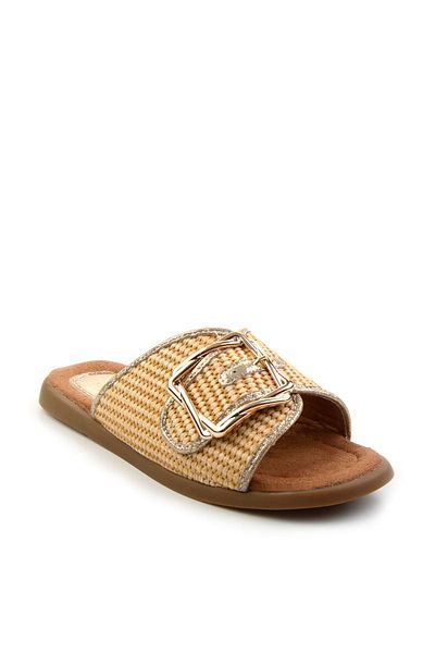 Bambi Beige Women's Slippers K 04763070828