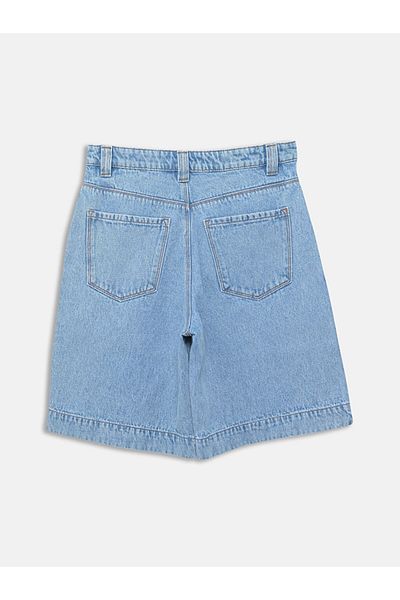LC Waikiki Νέα σεζόν Standard Fit Γυναικείο Jean Sort - S5DM28Z8