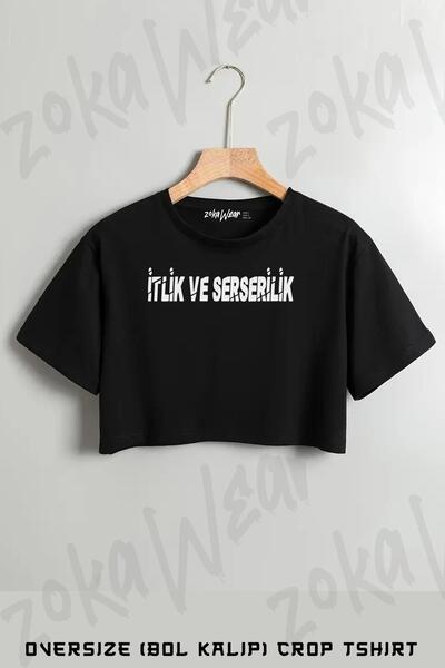 ZOKAWEAR Μπλουζάκι με στάμπα Oversize Crop