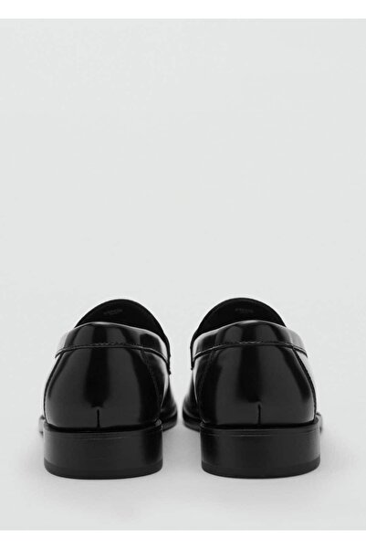 MANGO Man Napa görünümlü mokasen ayakkabı