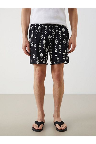 LC Waikiki Short Length Patterned Men's Sea Shorts