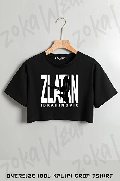 ZOKAWEAR تي شيرت زلاتان إبراهيموفيتش مطبوع كبير الحجم