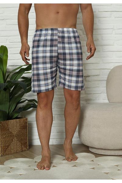 TOSKI Men's Checkered Shorts