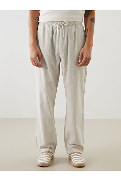 LC Waikiki Ανδρικό παντελόνι New Season Comfortable Fit Linen Look - S56601Z8