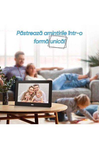 HexaCraft Digital photo frame, 8GB, 1024x600 HD, 7 inch, HexaHome