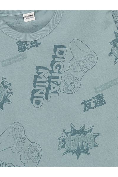 LC Waikiki Tricou pentru băiat cu gât crew New Season - S5DV25Z4