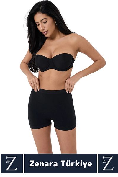 Zenara Casual No Trace Body Tightening Slimming Recovery Seamless High Waist Boxer Shorts Corset