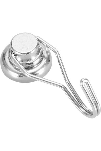 BOEM Strong neodymium magnet in steel housing with rotating hook for hanging up to 20kg force, MyStyle�
