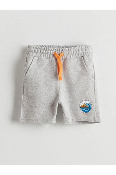 LC Waikiki New Season Printed Boys' Shorts with Elastic Waist - S5Ki97Z1
