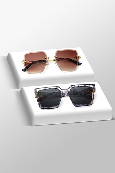 LUPİX Set of 2 Sun Glasses