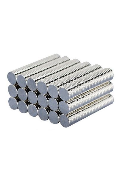BOEM Neodymium disc magnet 6mm x 1mm