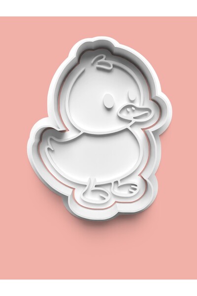 AKTASTORE قالب كوكيز البط الصغير وقالب عجينة السكر