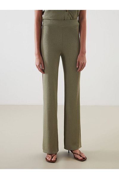LC Waikiki New Season Elastic Waist Spanish Paca Women's Trousers - S5Nr11Z8