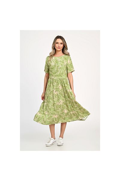 Eranthe Rochie Dama, Eranthe, Leafy Green V313