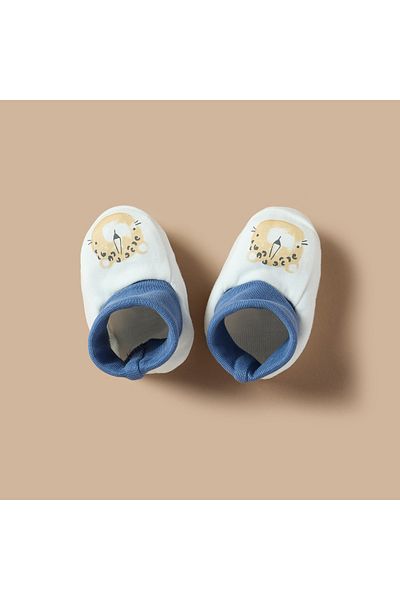 Juniors Printed Slip-On Booties