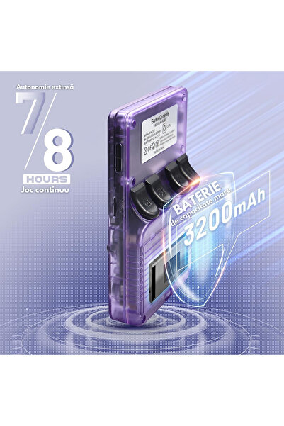 VisionHub Portable Gaming Console with 15,000+ Classic Games, 3.5'' HD Screen, 128GB Storage, 3D Joysticks