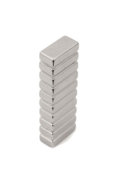 BOEM Set of 20 strong neodymium block magnets 10mm x 5mm x 2mm