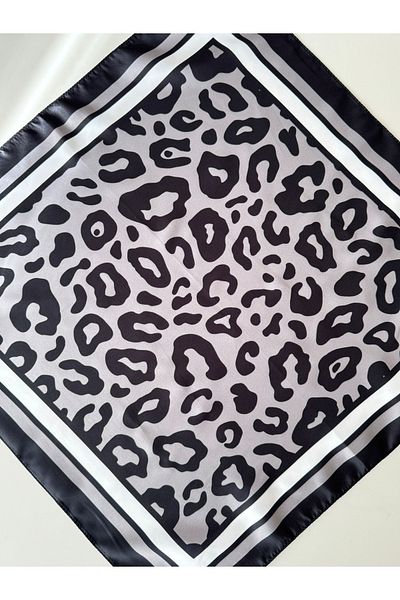 AGAPI Scarf Leopard Patterned Bandana Scarf