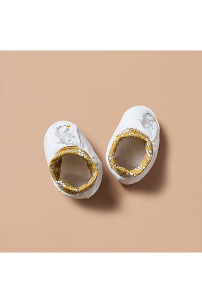 Juniors Bunny Print Booties