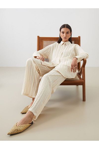 LC Waikiki Γυναικείο παντελόνι LCW Modest με ελαστική μέση