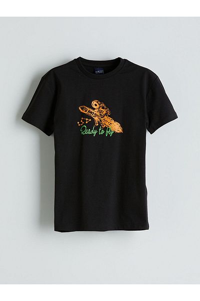 LC Waikiki New Season Crew Neck Men's T-Shirt - S5K380Z4