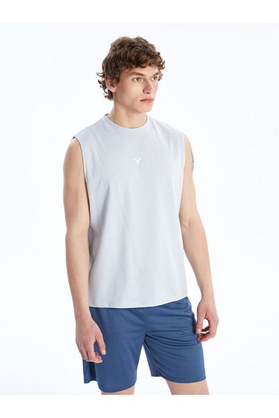 LC Waikiki New Season Crew Neck Men's Sleeveless T-Shirt - S5Dn02Z8