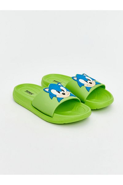 LC Waikiki New Season Sonic Printed Baby Boy Slippers - S60197Z1