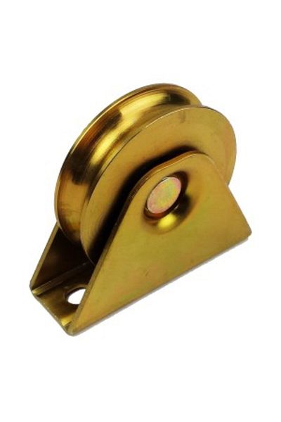Venus Dsh Rola Poarta 80 Mm Cu Suport, Canal U 16,5 Mm