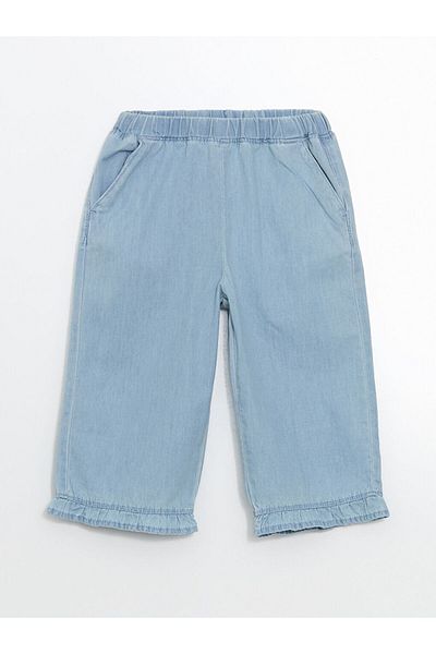 LC Waikiki New Season Elastic Waist Girls' Jean Trousers - S5Di23Z1