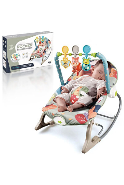 VisionHub 3 in 1 Electric Rocking Chair and Baby Chair, Multifunctional with ...