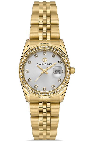 DAVID GUNER David Guner Women's Watch Dg-8635La-B1 28 mm Gold
