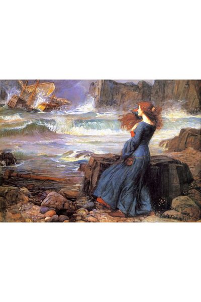 Enjoy Puzzle 1000 pieces Enjoy - John William Waterhouse: Miranda in the Tempest