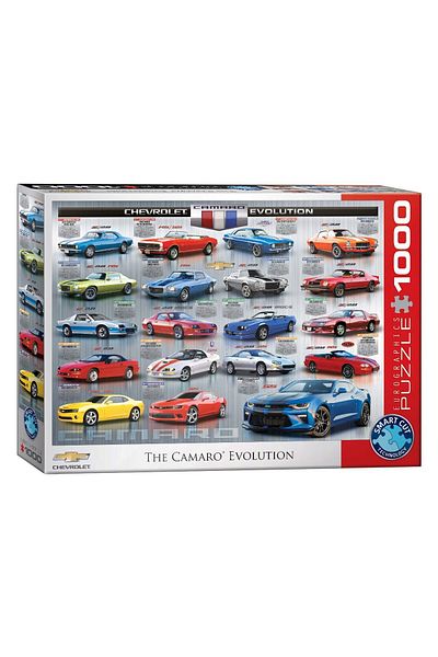 Eurographics Puzzle Eurographics - Chevrolet The Camaro Evolution, 1000 piese