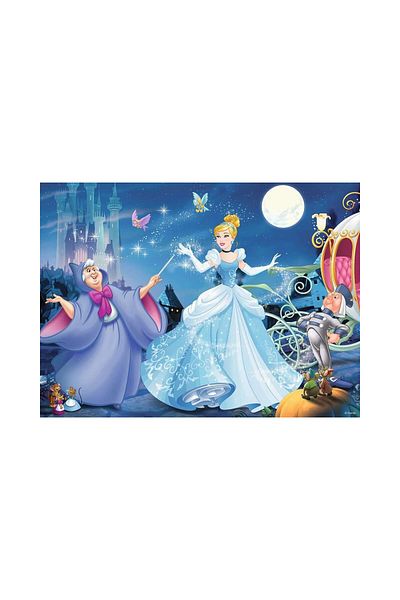 RAVENSBURGER Ravensburger 100 piece puzzle - Cinderella, with glitter