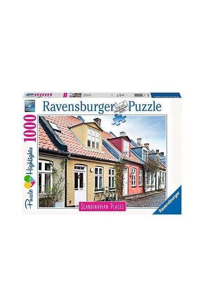 RAVENSBURGER Puzzle 1000 pieces - Aarhus Denmark
